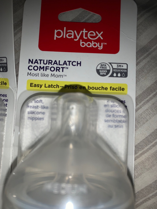 PLAYTEX BABY NIPPLE NATURAL LATCH *MOST LIKE MOM* in Feeding & High Chairs in City of Toronto - Image 3