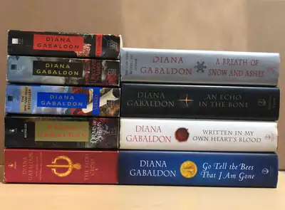 Diana Gabaldon Outlander series (books 1-9) last one signed, View more