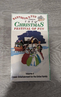 The Christmas Festival of Fun VHS Movie 