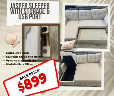 LAST CHANCE‼️ Limited-Time Offer Sleeper Sofas ️, View more