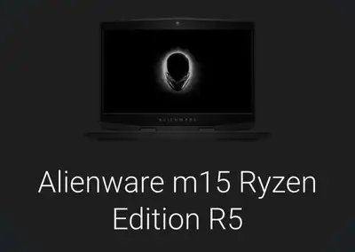 Alienware M15 Ryzen Edition R5 Gaming Laptop RTX 3070, View more
