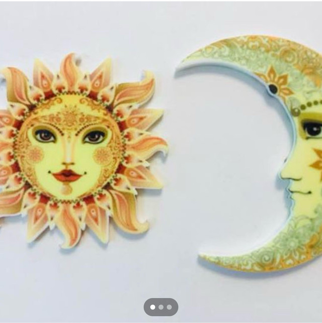 Brooches Moon Sun $5 Each  in Jewellery & Watches in Sudbury