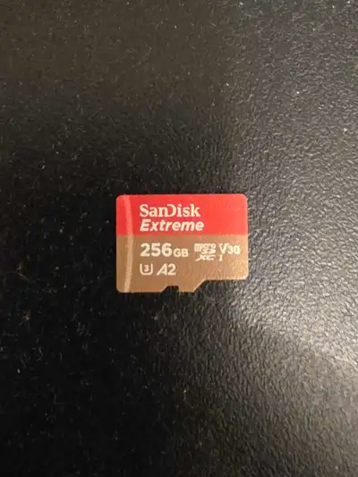 SanDisk Extreme 256GB MicroSD, View more