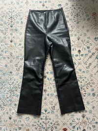 Wilfred Vegan Leather Pants size 4
