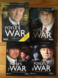 FOYLE'S WAR COMPLETE SERIES. 8 SAISONS. ANGLAIS SEUL. BBC/ITV