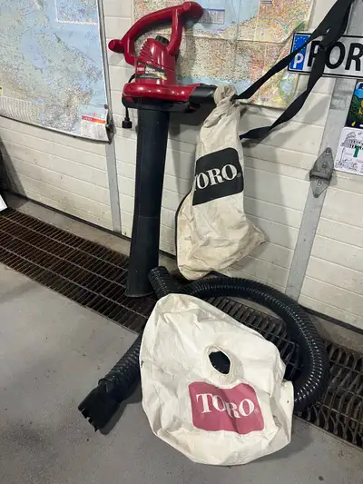 Toro leaf blower /vac, View more