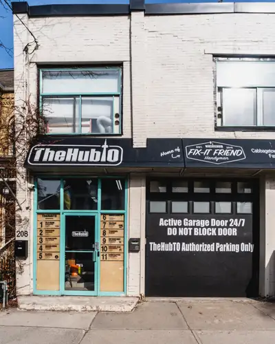 TheHubTO is a two-storey industrial building located in Cabbagetown (downtown Toronto). With approxi...