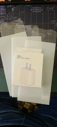 iPhone power adapter with 