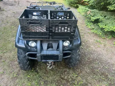 Good quad comes with winch runs well as is