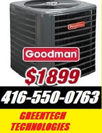 GOODMAN AIR CONDITIONER FROM $1899 WITH INSTALLATION AJA