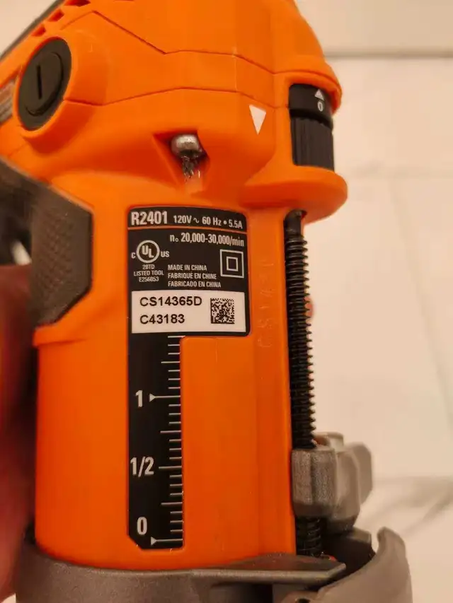 Ridgid Trim Router in Power Tools in Ottawa - Image 3