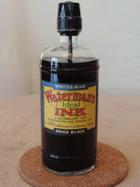 Waterman’s antique bouteille d’encre