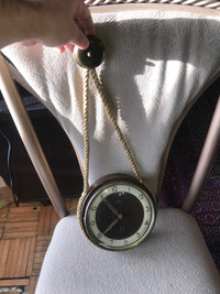 VintageClock with a chain