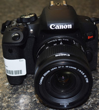 Canon T7i 24 mega pixel DSLR camera