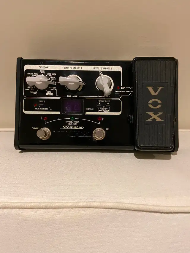 Vox Stomplab 2G pedal for sale! in Amps & Pedals in Mississauga / Peel Region - Image 2