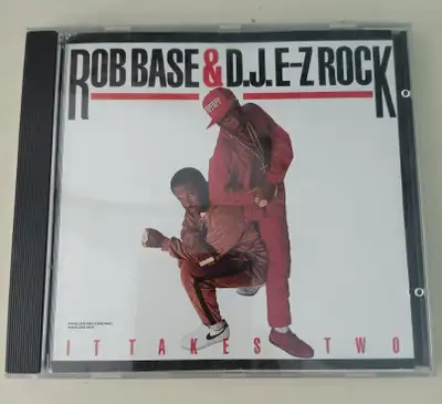 Rob Base & D.J. E-Z Rock IT TAKES TWO Music CD - cd in very good condition - has a couple of minor m...