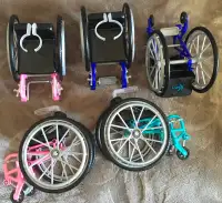 Barbie & Ken Made to Move Wheelchairs for Dolls