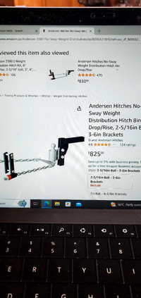Anderson weight distribution hitch