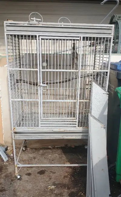 Large older playtop  bird cage, View more