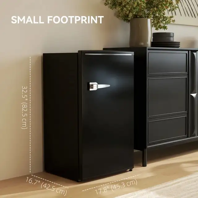 3.1 Cu. Ft Retro Mini Fridge, Single Door in Refrigerators in Markham / York Region - Image 4