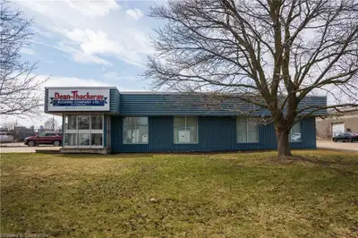 7,533 SF industrial building on 1.745 acres. Building features include 12'-16' clear heights with tw...