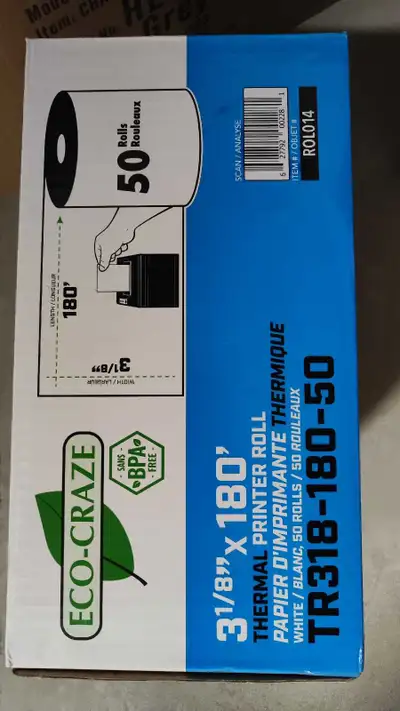 Eco-Craze Thermal Paper Roll, View more