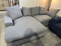 Reversible Fabric Sectional - NEW