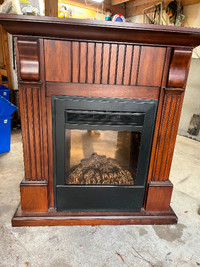 Electric Fireplace and Mantle 1500 Watts