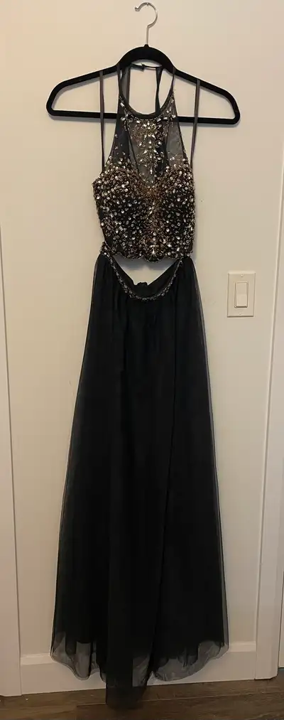 Black Prom Dress – Worn Once, Great Condition! Selling my prom dress that I only wore once for a few...