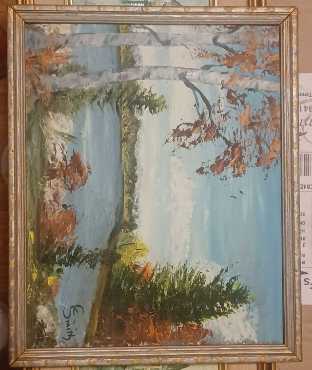 10 3/4" X 8 3/4" Painting by Keith C Smith  1924-2000 in Arts & Collectibles in Stratford