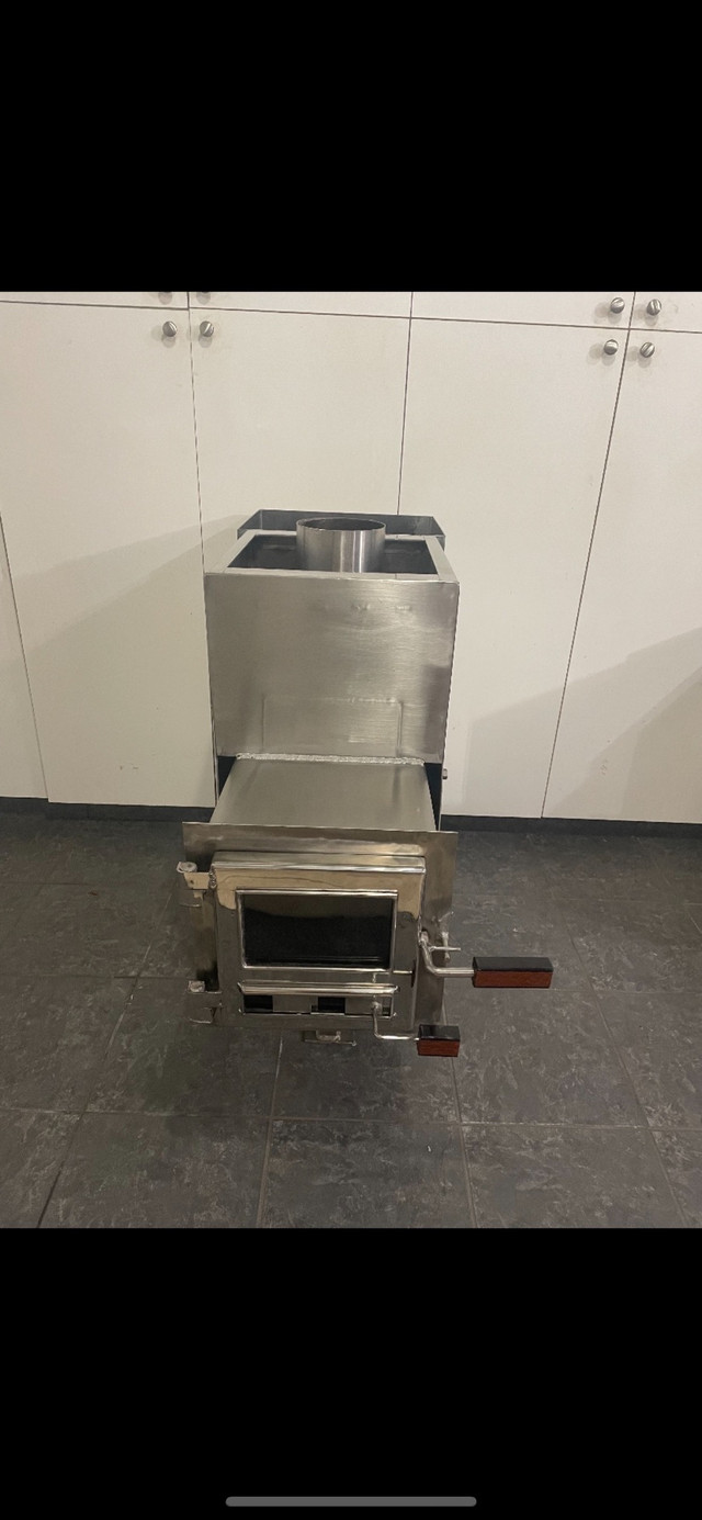Homemade Stainless Steel Sauna Stove  in Other in Thunder Bay - Image 2