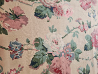 Cyrus Clarke vintage drapery fabric
