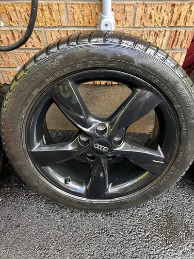 205/50 R17 continental winter tires & Audi OEM Wheels for Audi A3 or VW Golf Will fit many vehicles,...