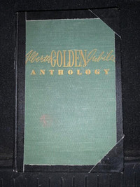 BOOK ALBERTA GOLDEN JUBILEE ANTHOLOGY BOOK-USED-1955