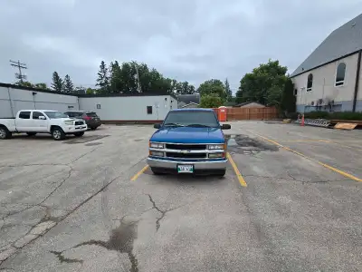 1997 Chevy, 1500 V6 standard low kilometers. Lots of work done safety, ready to roll cab corners roc...