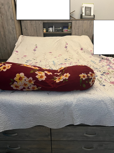 Queen sized bed with drawers, shelves, and more storage inside, View more