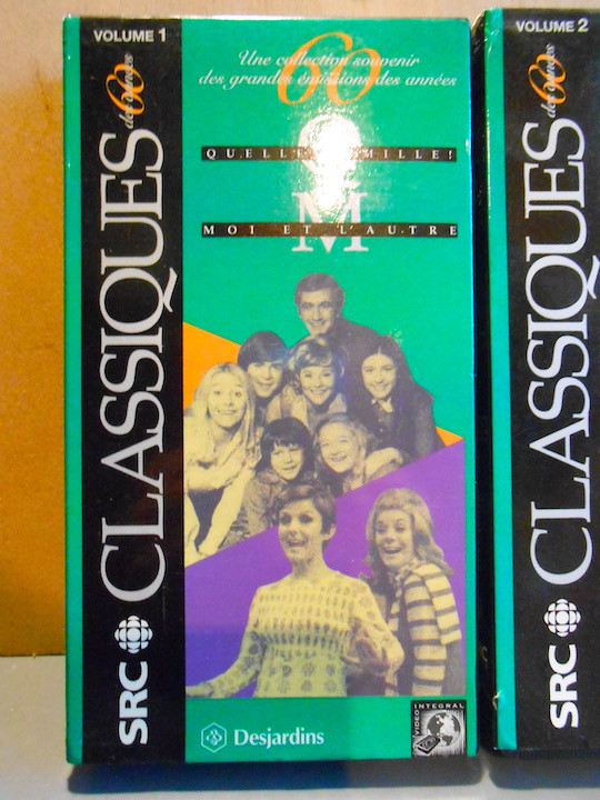 3 VHS Classiques Radio-Canada - Années 60s - Vol. 1, 2, 4 dans CD, DVD et Blu-ray  à Sherbrooke - Image 4