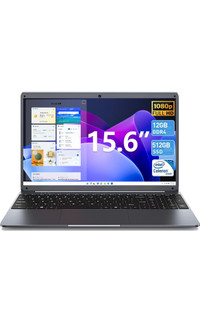 New SGIN Laptop, 12GB DDR4 512GB SSD, 15.6 Inch Laptops Computer