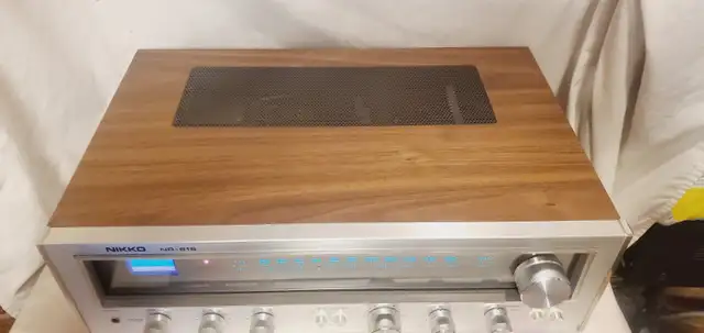 stereo   Vintage NIkko  Receiver Model NR-615  30watts/ch in Stereo Systems & Home Theatre in Mississauga / Peel Region - Image 5