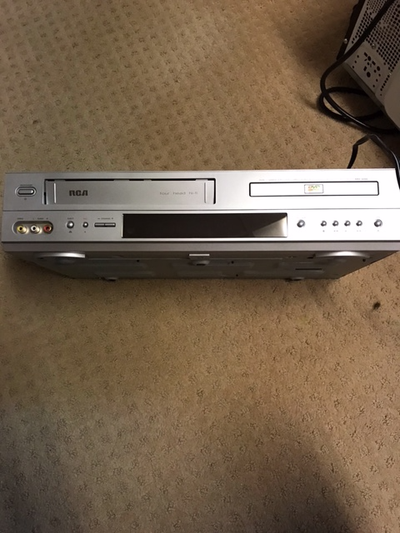 RCA Model No. DRC6200N Video Cassette Recorder/DVD Player, View more