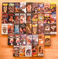 VINTAGE WWF WWE VHS TAPES 39 / 17 Sealed / PPV / ATTITUDE ERA