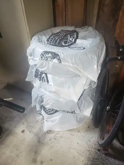 I am selling a set of four Uniroyal Tiger Paw Ice & Snow 4 winter tires, sized 215/65R17, mounted on...
