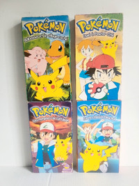 4X Pokémon  Cartoon VHS- In French $8 Each 