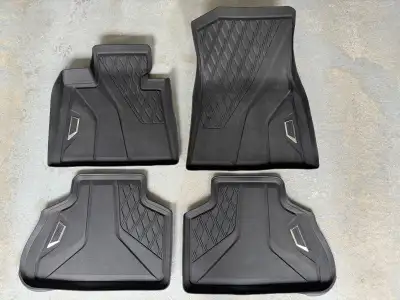 OEM high wall floor liners, not to be mistaken for the normal floor mats. Very good condition. BMW p...