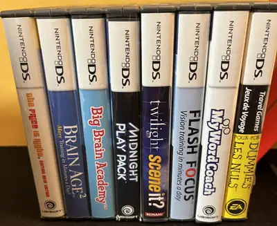Bundle 8 jeux Nintendo DS à vendre, View more