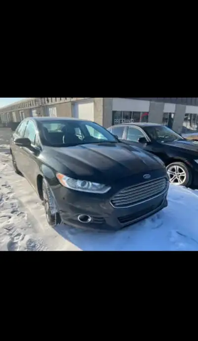 2013 Ford Fusion Titanium AWD Large touchscreen Entertainment System with Bluetooth, Backup Camera,...