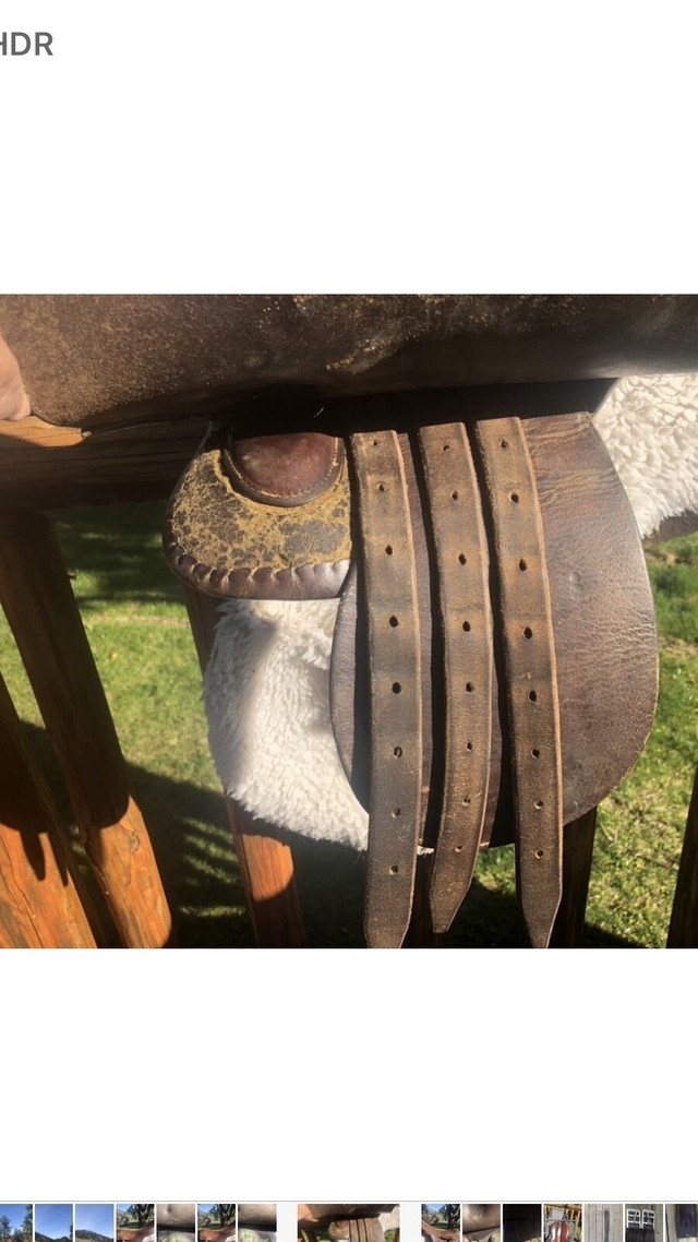 17” English saddle for sale in Equestrian & Livestock Accessories in Penticton - Image 4