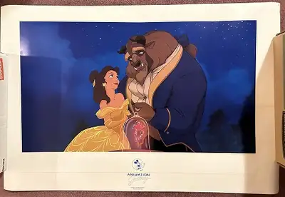Beauty & the Beast Poster 1991 Disney Animation Gallery