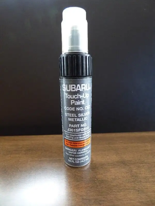 2010 Subaru Outback Touch up Paint - OEM - Steel Silver Metallic in Other Parts & Accessories in Hamilton - Image 2