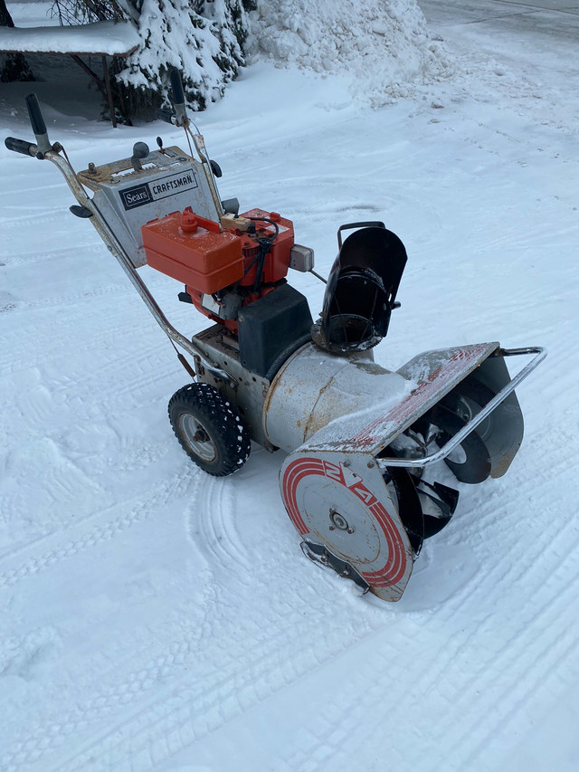 Sears Craftsman Snowblower 624 Electric Start Snow Blower Snowblowers